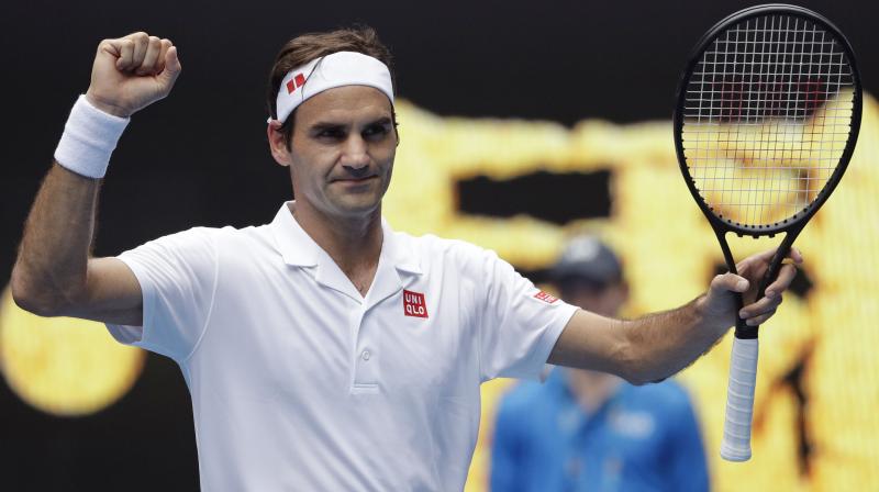 Federer might be 37 but hes not showing his age, with British qualifier Dan Evans the latest to fall under his spell as he works towards a third successive Australian crown and 21st major victory. (Photo: AP)