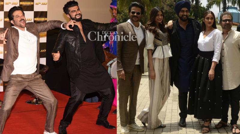 Mubarakan trailer launch: Arjun, Anil, Ileana, Athiya, bond over Bhangra