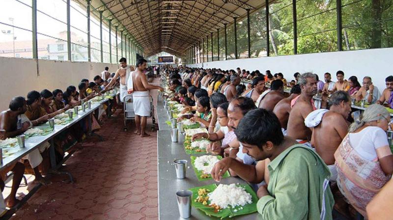 The reason cited was that the Guruvayur municipality had decided to cease its service regarding the transport and disposal of waste from the Prasadam Oottu.