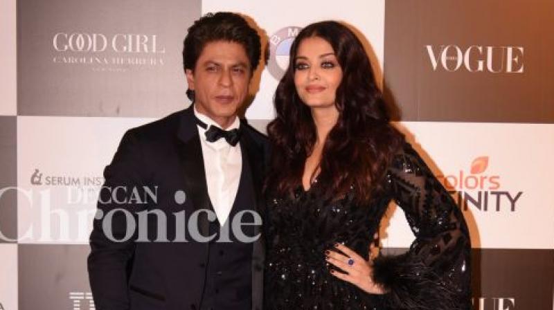 Shah Rukh Khan and Aishwarya Rai Bachchan