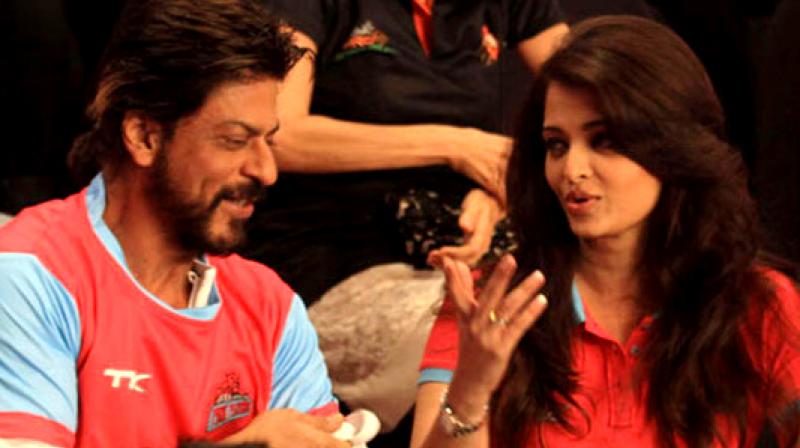 Aishwarya Rai Bachchan and Shah Rukh Khan