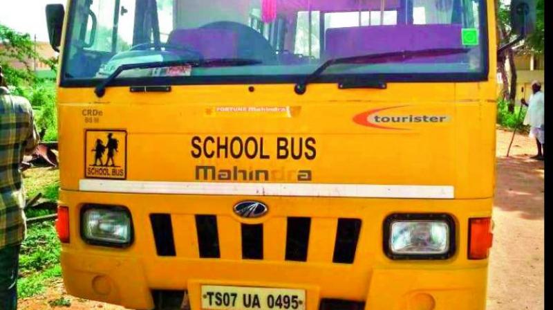 The incident was caused by the wheel bearings breaking while the bus was in motion.  (Representational Images)