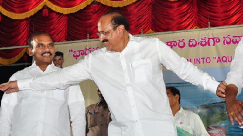 AP Health Minister Kamineni Srinivas.