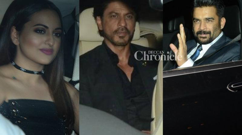 Shah Rukh, Sonakshi, other stars come out in style for event