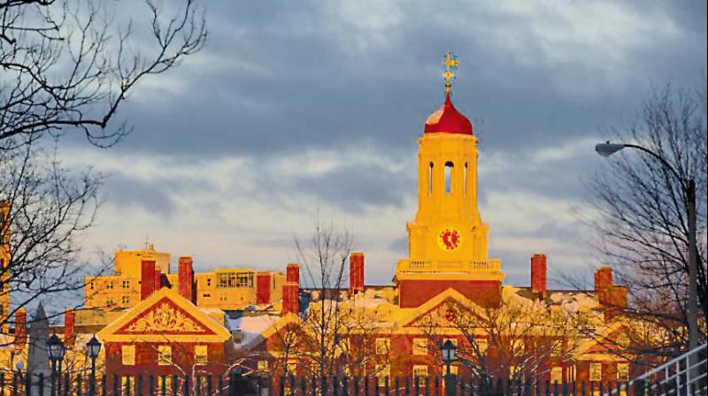 The Harvard University which is one of the most well funded varsities in the world.