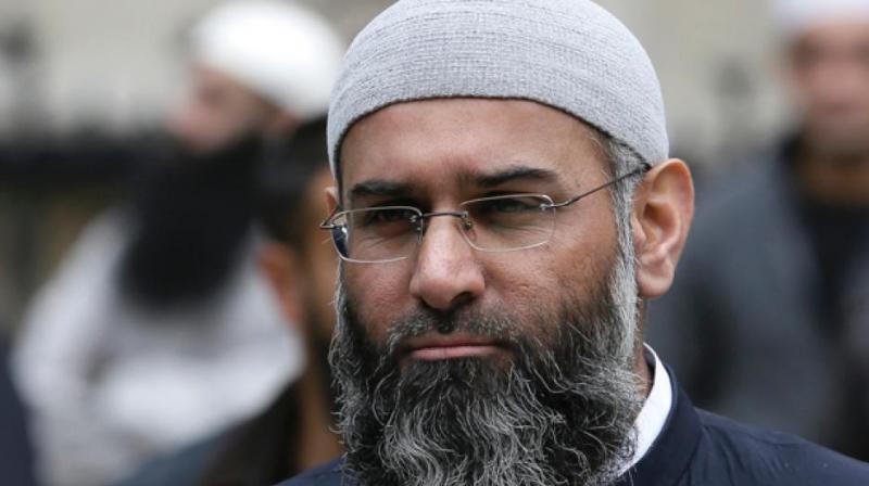 Anjem Choudary, the leader of the dissolved militant group al-Muhajiroun.