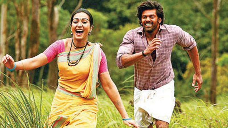 Still from movie Kadamban