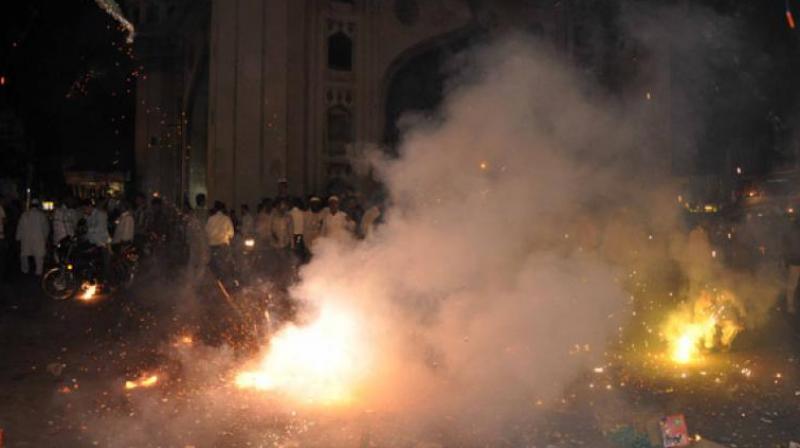 Small time-bound studies conducted during Diwali in the pre- and post-festive period have also shown that the air quality does get affected due to fireworks. (Representional Image)