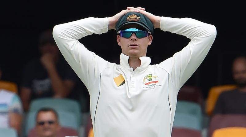 Australian skipper Steve Smith will undergo a scan on the injury but expects to attend a training camp in Dubai ahead of the tour of India. (Photo: AFP)