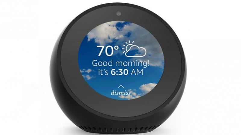 The Echo Spot can also be used to control your smart home products via Alexa.