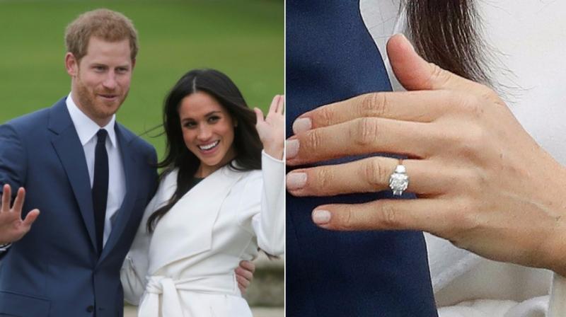 Prince Harry and Meghan Markle after their