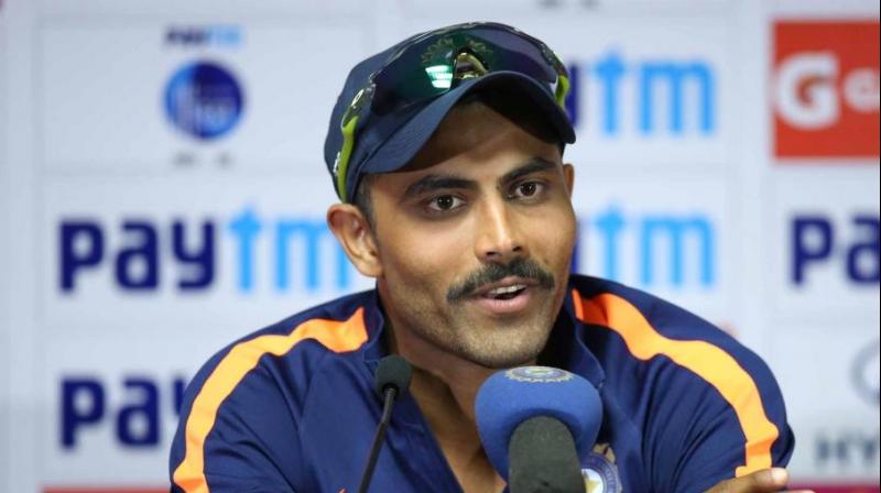 On his own bowling, Jadeja said: \I was very happy as to how I bowled today. There was no help from the wicket and I was looking to bowl in right areas.  (Photo: BCCI)