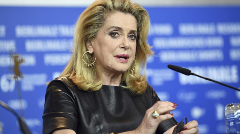 Deneuve denounced the #MeToo movement and its French equivalent, #Balancetonporc (Call out your pig), in a letter. (Photo: AP)