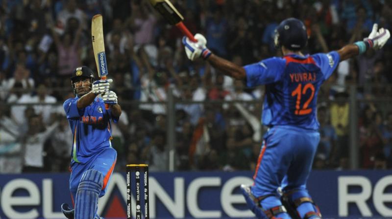 MS Dhoni sealed the win with his trademark six. (Photo: AFP)
