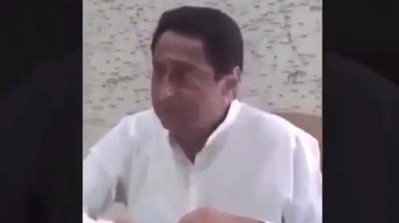 In the video, Congress leader Kamal Nath said that if the Congress does not get at least 90 per cent of the Muslim votes, it will be a huge loss. (Photo: Twitter Screengrab | @amitmalviya)