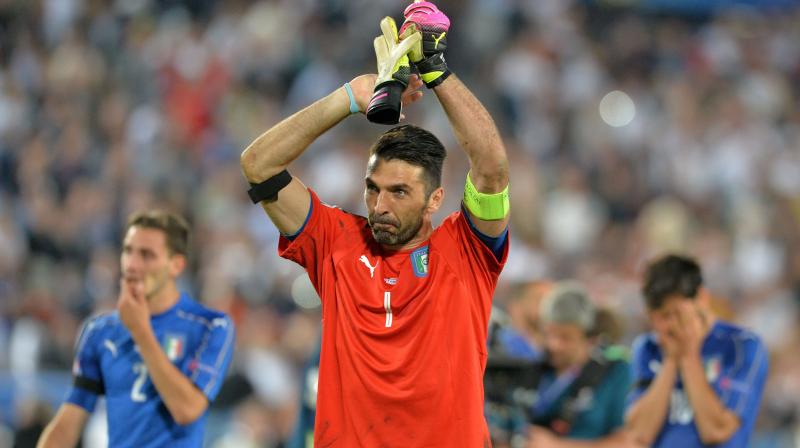 Buffon retired from the national team in November when Italy lost a World Cup playoff to Sweden but recently returned for friendlies. (Photo: AFP)