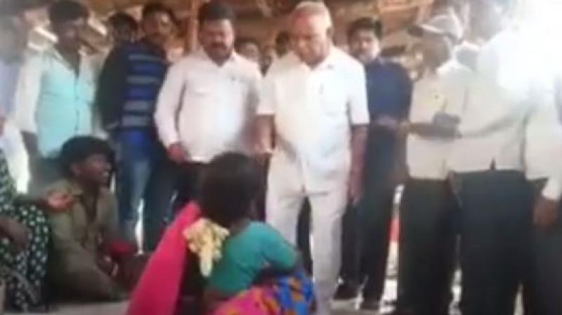Bharatiya Janata Party Karnataka president BS Yeddyurappa. (Photo: videograb)