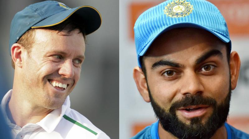 Virat Kohli is Indias most glamorous and best-performing batsman since Sachin Tendulkar while AB de Villiers has the rare distinction for a foreigner of having star appeal in India. (Photo: AP / PTI)