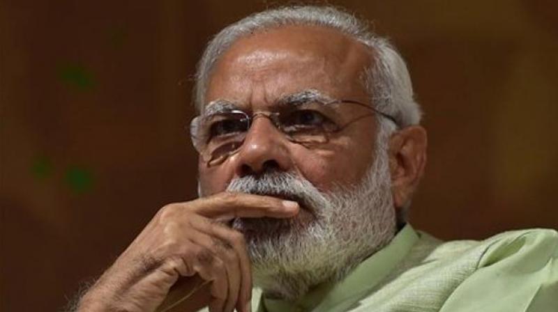 A report says, Narendra Modi will keep the rhetoric against corruption, including stricter norms of funding political parties, high-pitched ahead of the polls. (Photo: PTI)