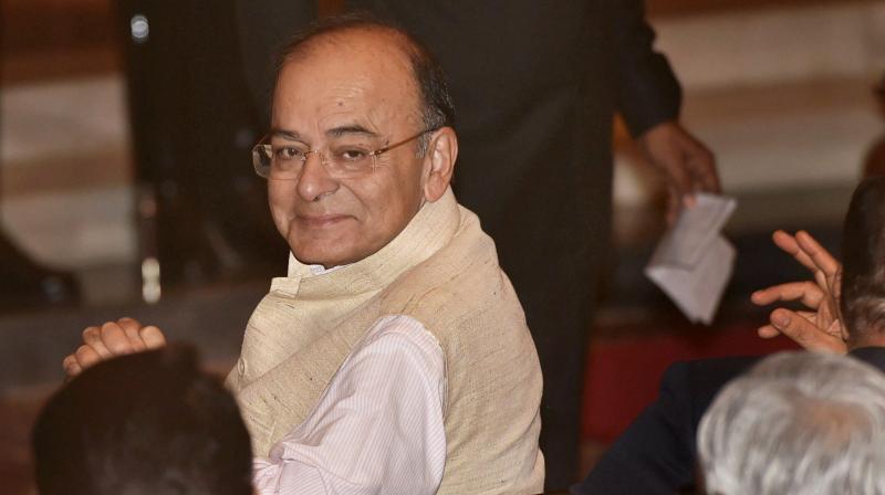 Defence Minister Arun Jaitley said the country faced two serious threats  one in Jammu & Kashmir and second being problem of Left-Wing Extremism in central India. (Photo: PTI)