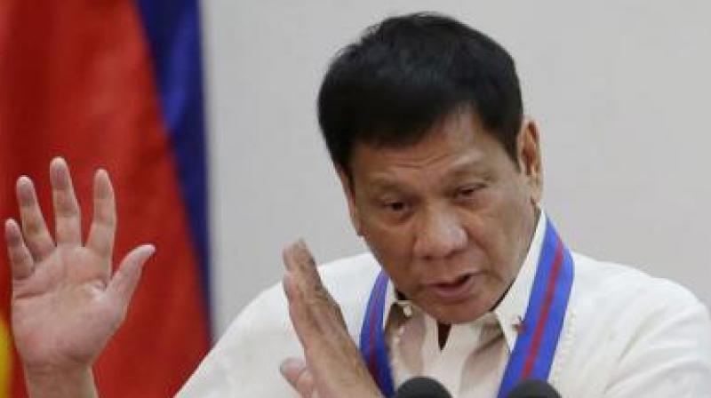 Philippine President Rodrigo Duterte. (Photo: AFP)