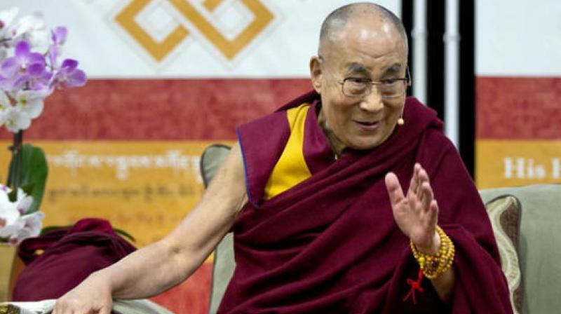 Tibetan spiritual leader Dalai Lama. (Photo: AFP)