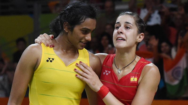 Although the Rio Olympics finalists are yet to win a title this year, the two have found their gumption and peaked at the right time to make it to the final of this edition of the BWF Championships. (Photo: PTI)