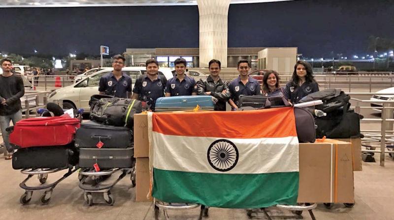 A team of six engineering students from the city will represent India at the prestigous Human Exploration Rover Challenge organised by NASA.