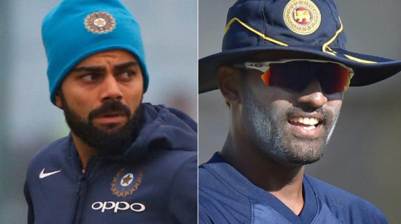 India will be without the services of regular skipper Virat Kohli in the limited overs series after he opted for rest, but Thisara Perera feels that his team would still has to put its best foot forward against the hosts.(Photo: AP / PTI)