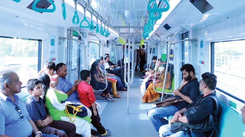 Lives of daily commuters have taken a turn for the better with the coming of Kochi Metro (File pics)