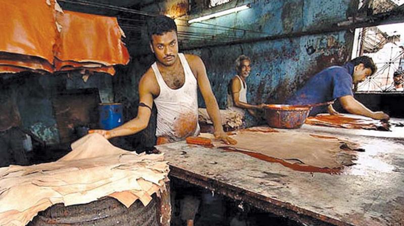 According to the Council for Leather Exports, the total number of people employed in the leather industry is around three million.