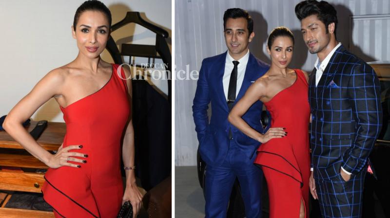 Malaika, Vidyut, Rahul look classy at event