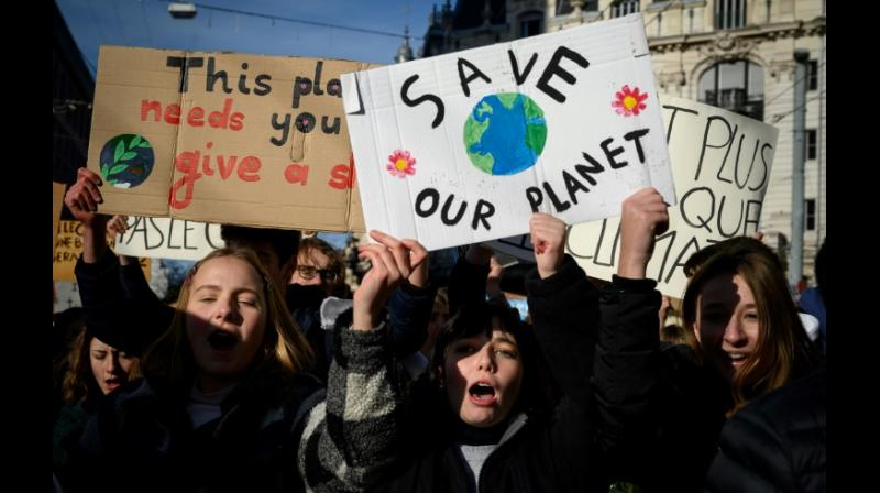 Scientific consensus is hardening that in order for Earth to avoid the worst scourges of climate change, emissions must peak by 2020 and drastically reduce thereafter. (Photo: AFP)