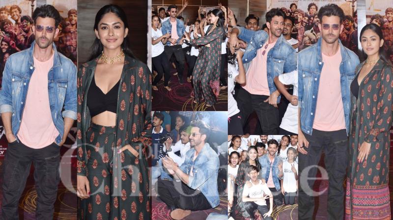 Dance with Hrithik: Super 30 stars groove with thirty young fans; see pics