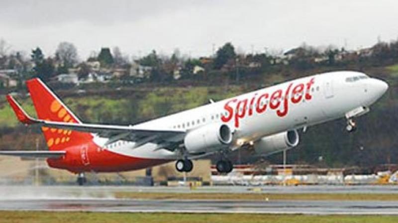 SpiceJet flight. (Photo: PTI/Representational)