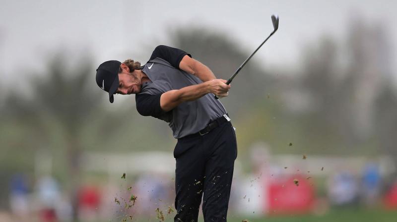 Soon-to-be groom Tommy Fleetwood set the early pace at the Hero World Challenge here on Thursday, firing a six-under 66 on Day One in trying and windy conditions at the Albany golf course. (Photo: AP)