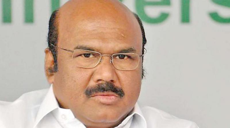 Fisheries Minister D. Jayakumar