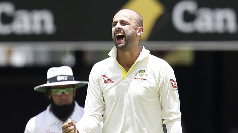 With none of Englands batsmen taking the attack to the off-spinner at the Gabba, Lyon invited them to go on the offensive at Adelaide Oval, where he helped bowl Australia to victory against South Africa a year ago. (Photo: AP)
