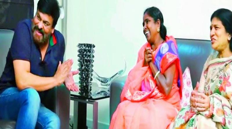 Recently, Baby even met megastar Chiranjeevi at his residence.