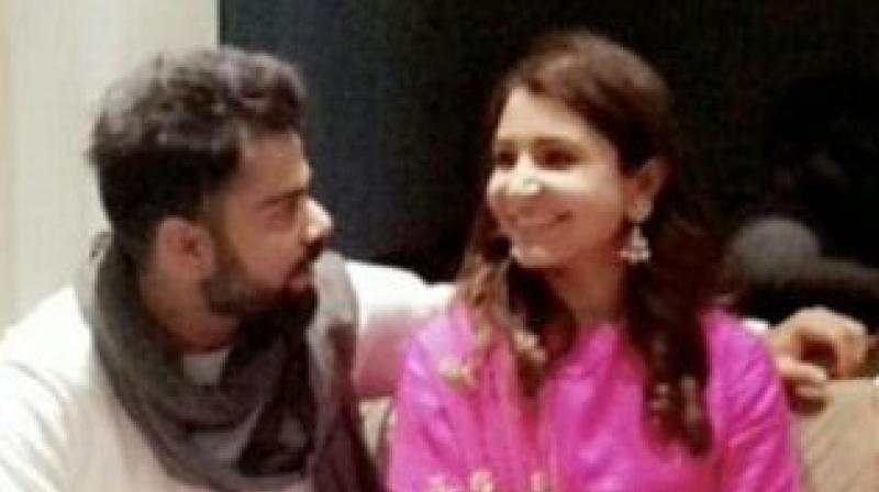 The newly-married Virat Kohli and Anushka Sharma are back in India from their Finland honeymoon and will be gearing up for two wedding receptions  one in New Delhi on December 21 and one in Mumbai on December 26. (Photo: Twitter / Virushka FC)