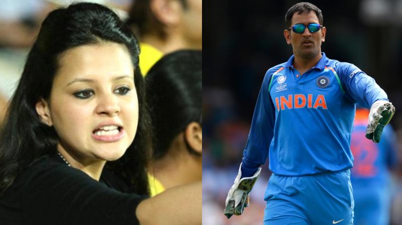 Sakshi Dhoni has also applied for arms license citing threat to her life. (Photo: BCCI / AP)
