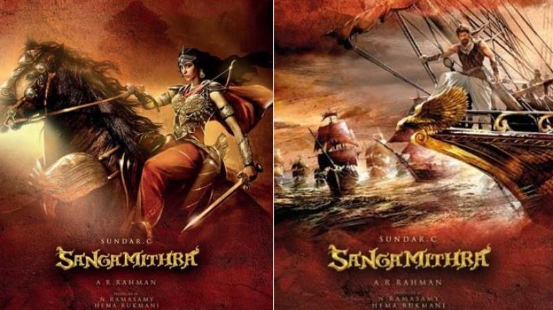 Posters of Sangamithra.