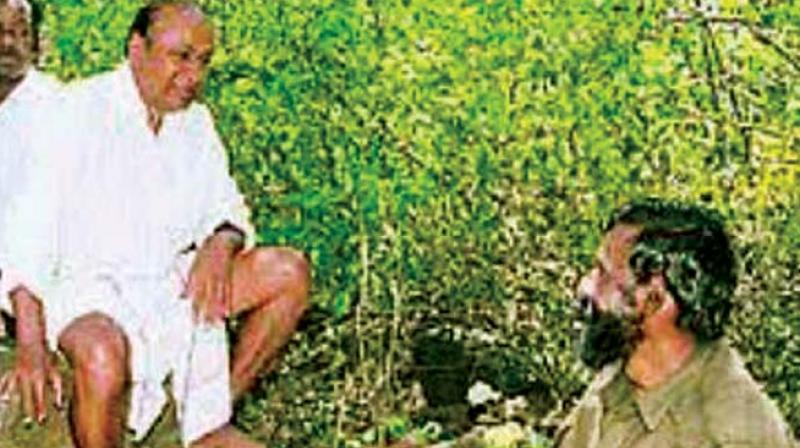 The then superintendent, Security, B.A. Mahesh had written a letter to the late Kannada thespian that he reportedly faced a security threat from Veerappan and had requested him to inform the police before leaving Bengaluru.