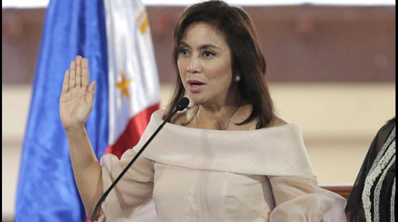 Leni Robredo resigned her Cabinet post on Monday after citing irreconcilable differences with President. (Photo:AP)