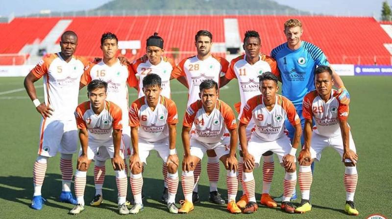Neroca now have five points from one win, two draws and one loss while Real Kashmir FC have four points from one win, one draw and one loss. (Photo: Twitter)