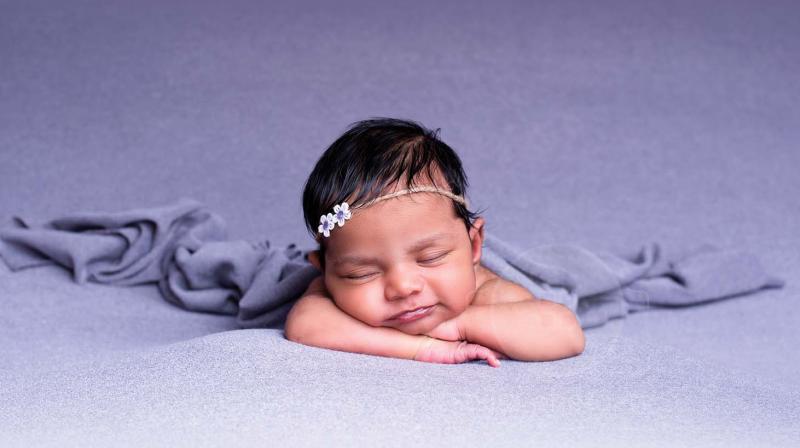 Though the trend of baby photography is not new, it isnt gaining popularity at a rapid pace. (Photo by Arun)
