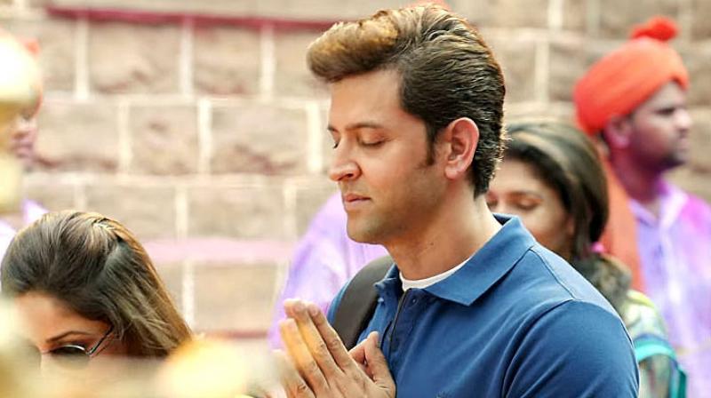 Hrithik in a still from the film Kaabil.