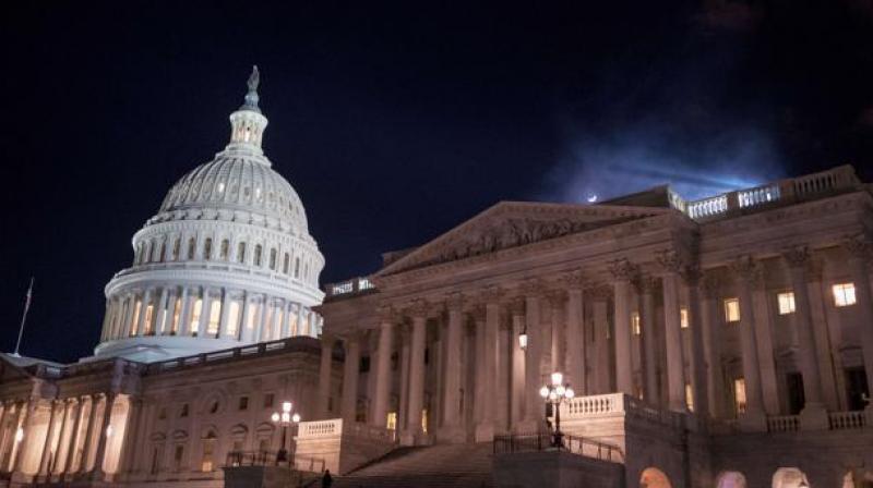 The US government on Thursday was assured of careening into its second shutdown in three weeks beginning at midnight after the Senate adjourned when a conservative lawmaker blocked a vote on a far-reaching budget deal. (Photo: AFP)