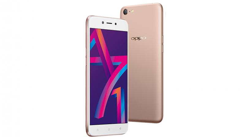 The OPPO A71 comes in two colour variants  Gold and Black.