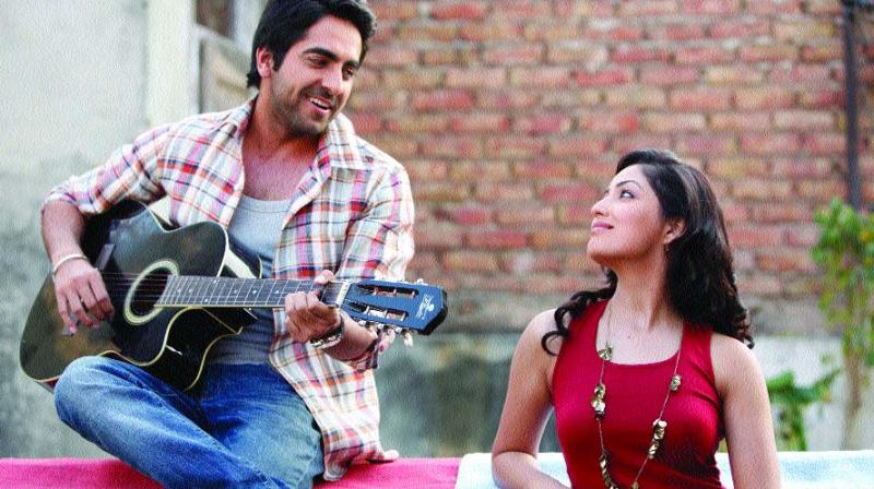 A still from Vicky Donor